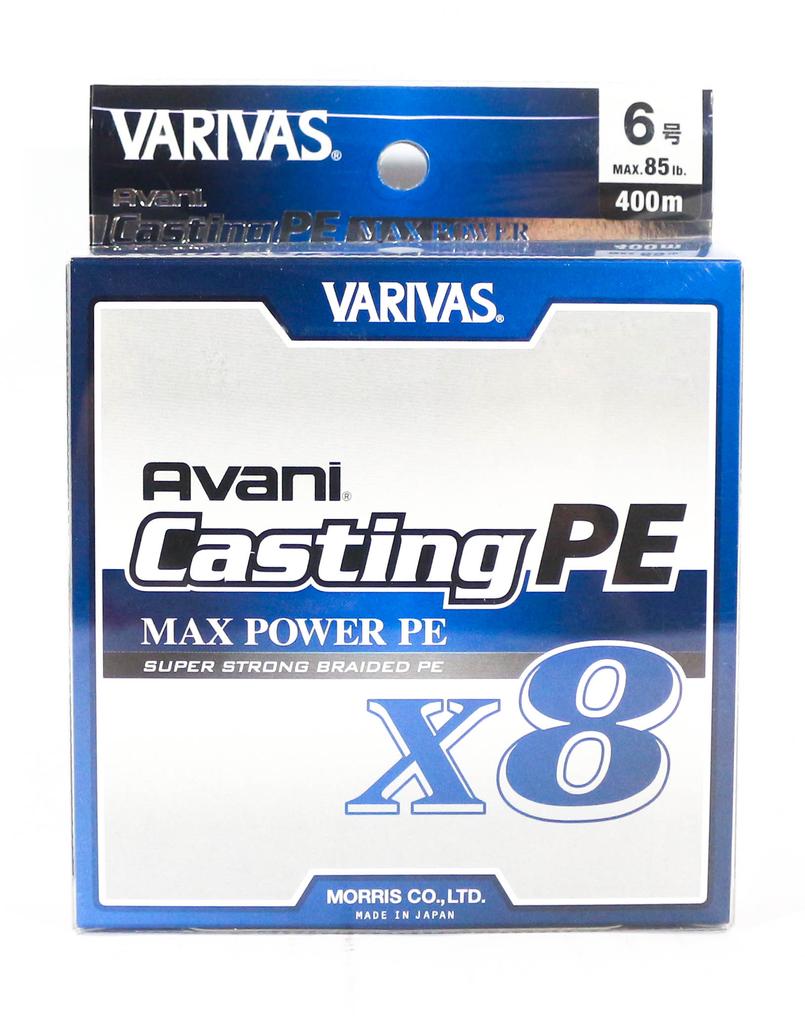 Tresse Varivas Avani SMP Hiramasa Tune Casting – 200 M PE8 120 Lb – Violette