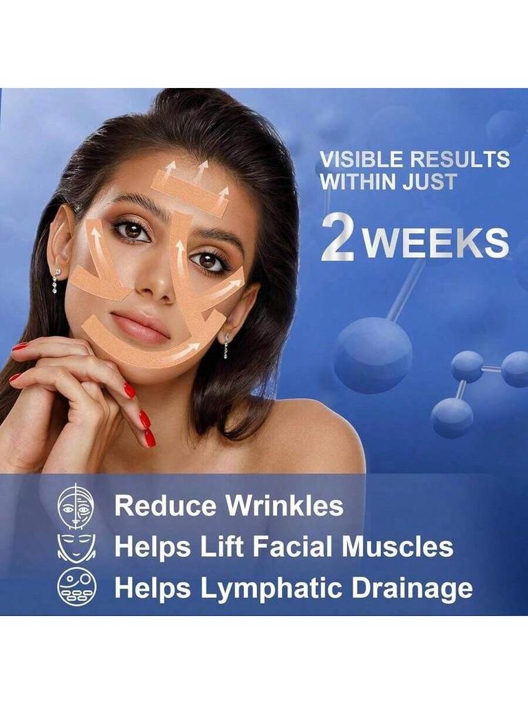 1pc Anti Wrinkle Face Tape | Anti Aging Face Tape For Wrinkles | Facial Myofascial Lift Tape For Skin