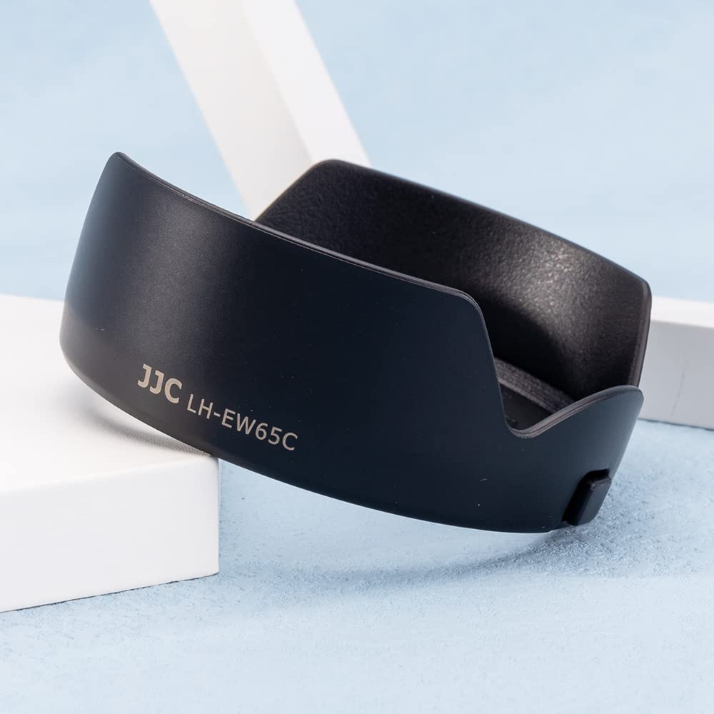 JJC Reversible Lens Hood for Canon RF 16mm STM Compatible with Canon EOS and R6 Compatible with Protective Filters and Lens Caps EW-65C F2.8 Lens, R,