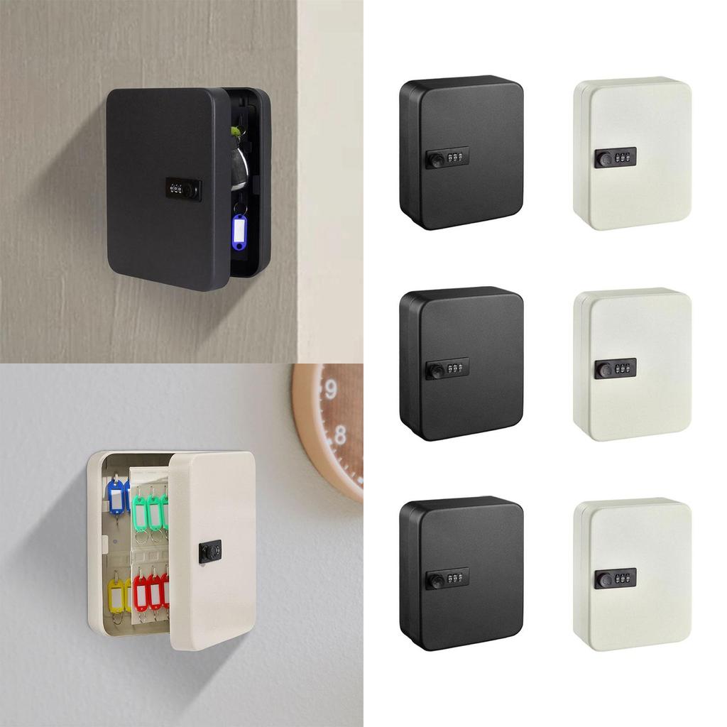 Combination Lock Keys Cabinet Metal Key Management Cabinet Key Lock Box Key Storage Box for Valet Services Office Cabinet House