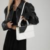 Niche Patchwork Small Square Bag - Women's Autumn/Winter 2025 Casual Color Block Shoulder & Crossbody Fashion Bag