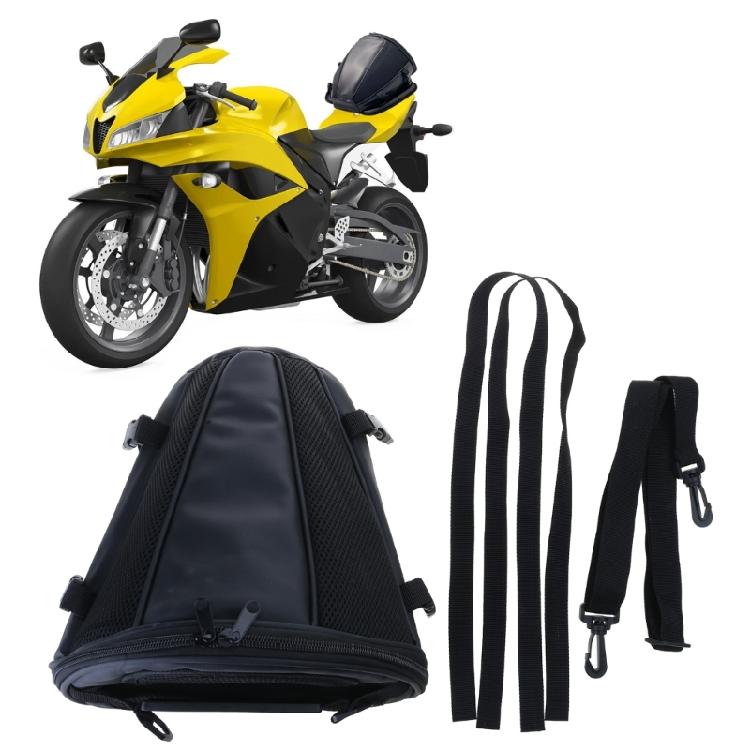 Motorrad-Hecktasche Rucksack für den täglichen Pendelverkehr Wasserdicht für Helme Fahrradausrüstung Tasche Erweiterbar Enthusiasten Reisebereit