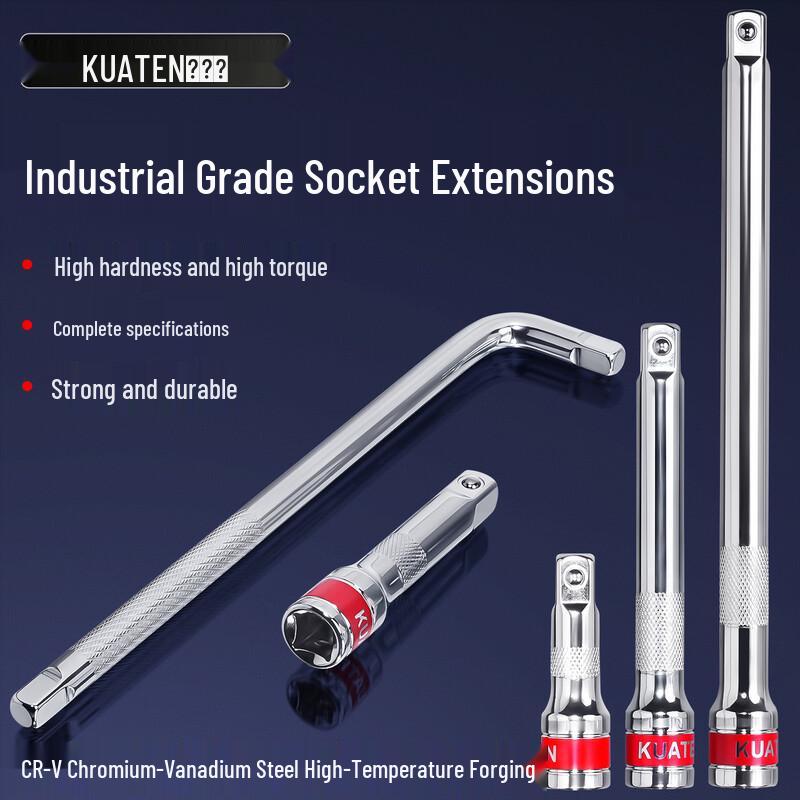 Electric Wrench Socket Extension & Bent Rods