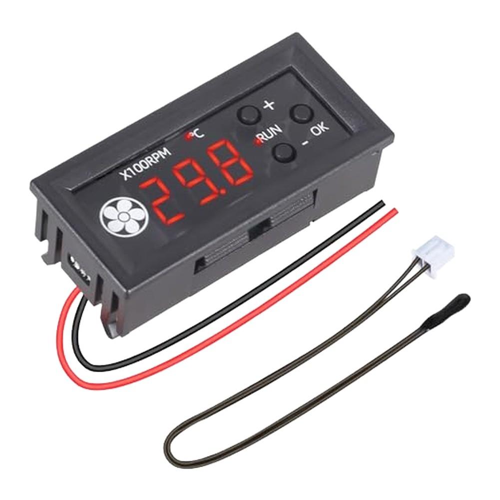Energy Efficient Design DC12V Fan Control Temperature Monitor A