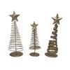 Home Decor New Iron Christmas Tree Iron Five Pointed Star Mini Christmas Desktop Decoration for Christmas Tree Decoration