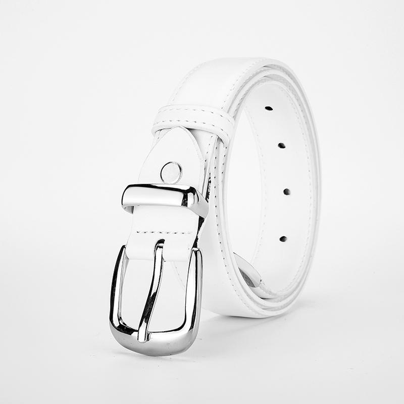 Fashion Women's Alloy Pin Buckle Belt Simple Jacket Dress Belt Accessories New Design Women's Birthday Gifts