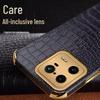 Xiaomi 13 Ultra & Redmi K60 Crocodile Pattern Phone Case with Magnetic Ring