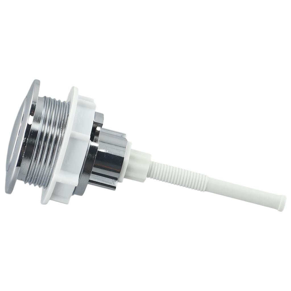 ~Toilet Tank Button~ Bathroom Toilet Push~ Button Single Flush Button ~Replacement Tank Push Switch~Water Saving Rod Accessories