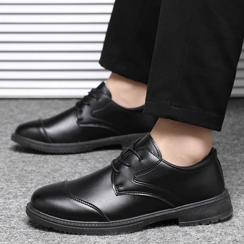 High Quality Italian Luxury Brand Lace-Up Non-slip Men Driving Shoes Leather Men Casual Shoes Breathable formal Mens Dress Shoes
