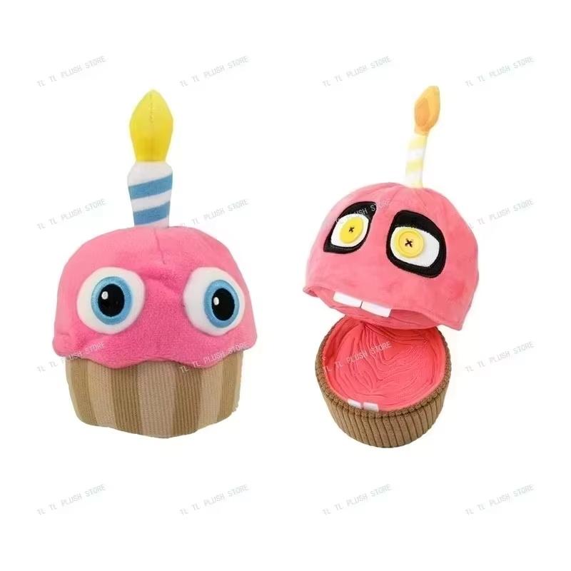 Nouveau Cupcake Peluche Five Nights Animal en Peluche Doux Personnage de Jeu Mignon Peluche Collectionnable Cadeau pour Enfants Fans de Jeux