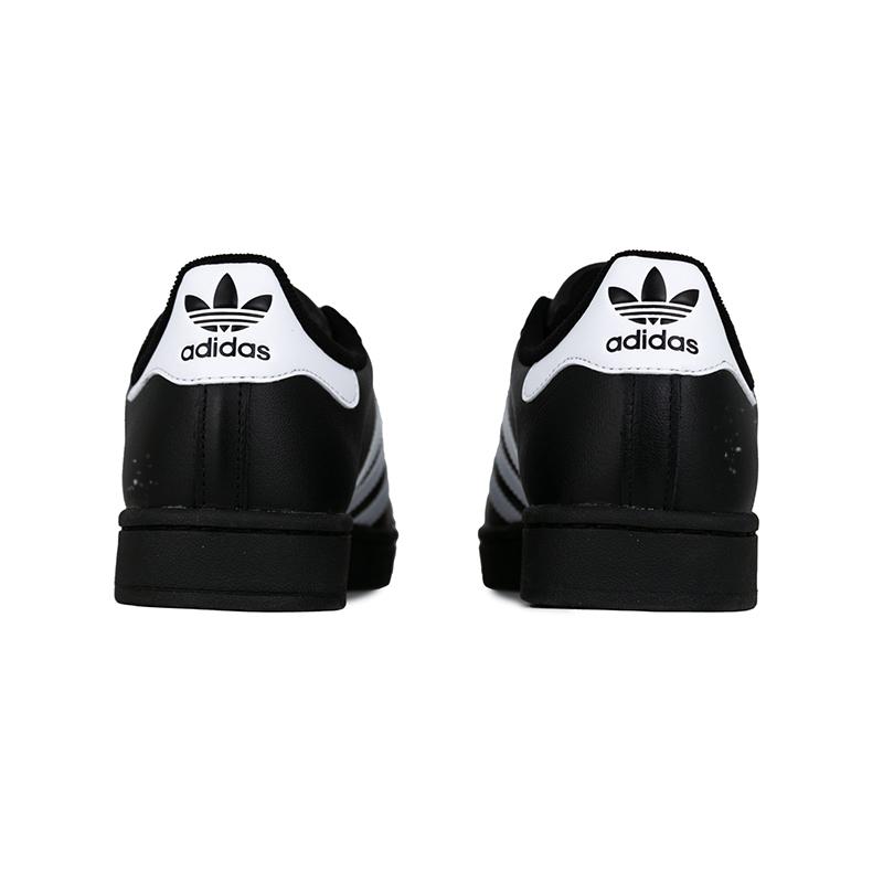 Adidas Originals SUPERSTAR Starry Sky Knight Abrasion Resistant Low top Skateboard Shoes Unisex Black White EG4959(Team562-)