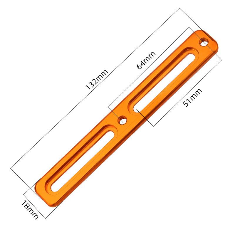 Aluminum Alloy Bicycle Water Bottle Cage Adjuster One Piece Adjustable Design For Road Mountain Bike Cycling