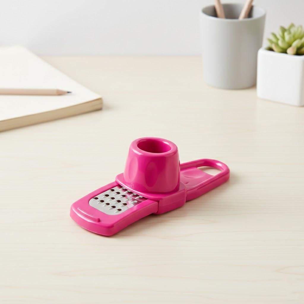 

Garlic Ginger Grater Kitchen Tool for Efficient Cooking Kitchen Accessories Essential Gadgets for Home Chefs червоний