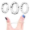 Cock Penis Ring Bead Penis Ring Male Delay Ejaculation Lasting Silicone Erection Ring Sex Toys For Men Adults 3 Pcs/Set