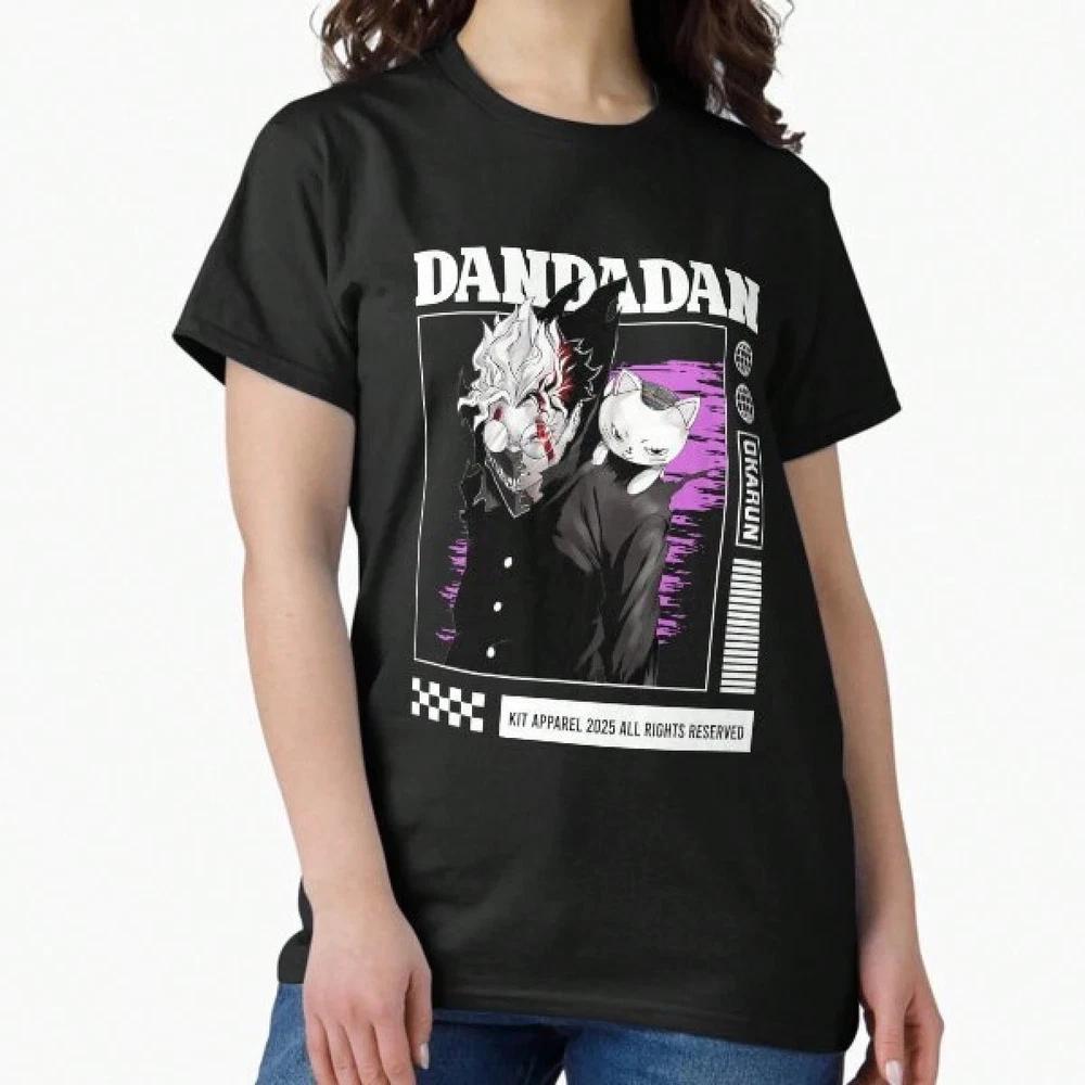 Cute Okarun Dandadan Momo Anime Lovers Unisex Tshirt 5 S