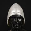 Máscara de casco realista de soldado romano antiguo