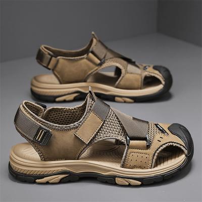 Light Casual Sneakers Men's Beach Sandals 2025 Summer Gladiator Men's Sandals Outdoor Roman Sandals Breathable Men Shoes