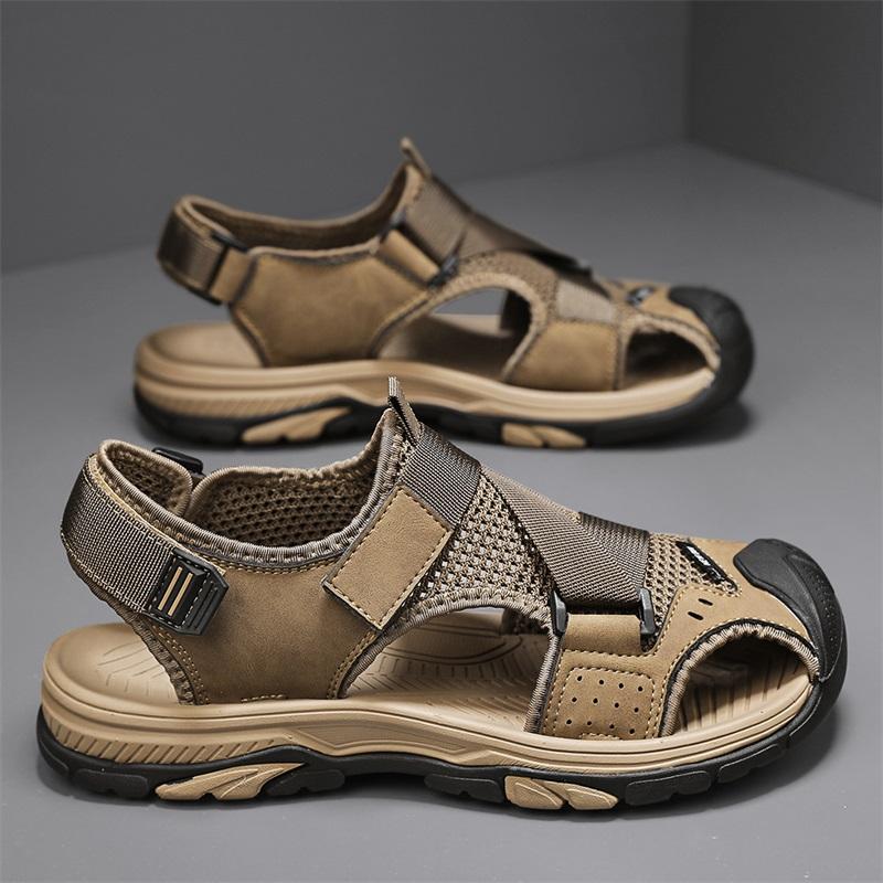 Fashion Fashion Light Casual Sneakers Men's Beach Sandals 2025 Summer Gladiator Men's Sandals Outdoor Roman Sandals Breathable Men Shoes