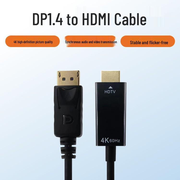 8-Core DisplayPort to HDMI 4K Adapter Cable