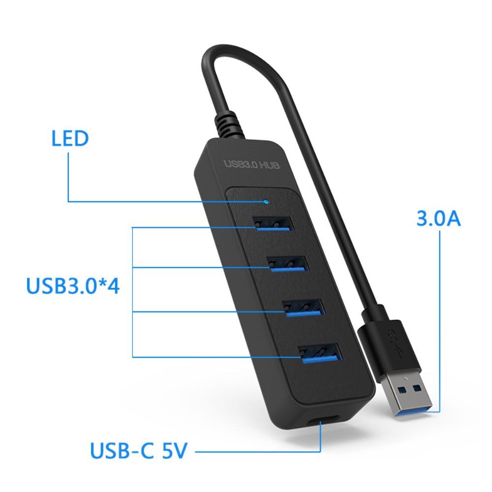 

USB 3.0 USB HUB High Speed Power Adapter New Type C Expander For Computer Accessories USB A