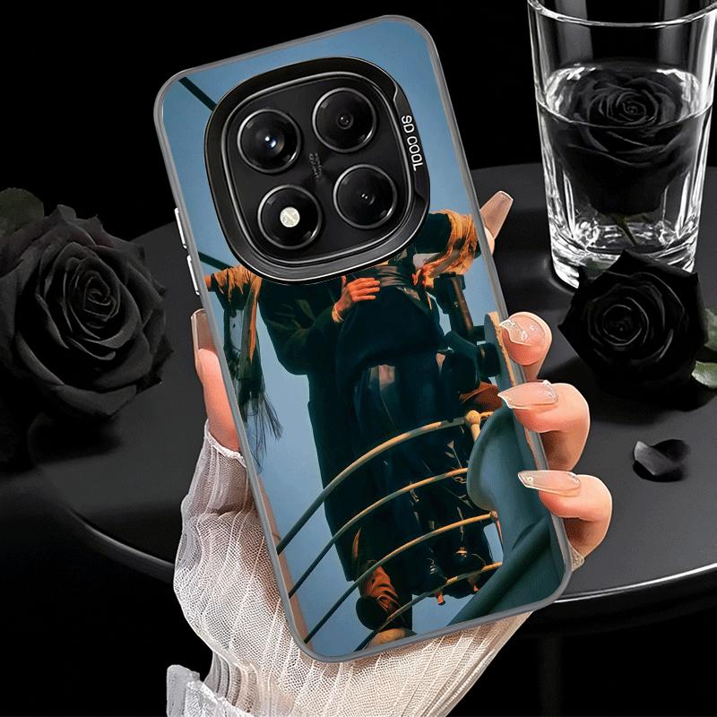 Titanic Film Rose Jack Weiche Handyhülle für Xiaomi Redmi Note 13 14 15 Pro Plus 12S 12 11S 11 11T 10S 10 Stoßfeste Hülle Rückseite S