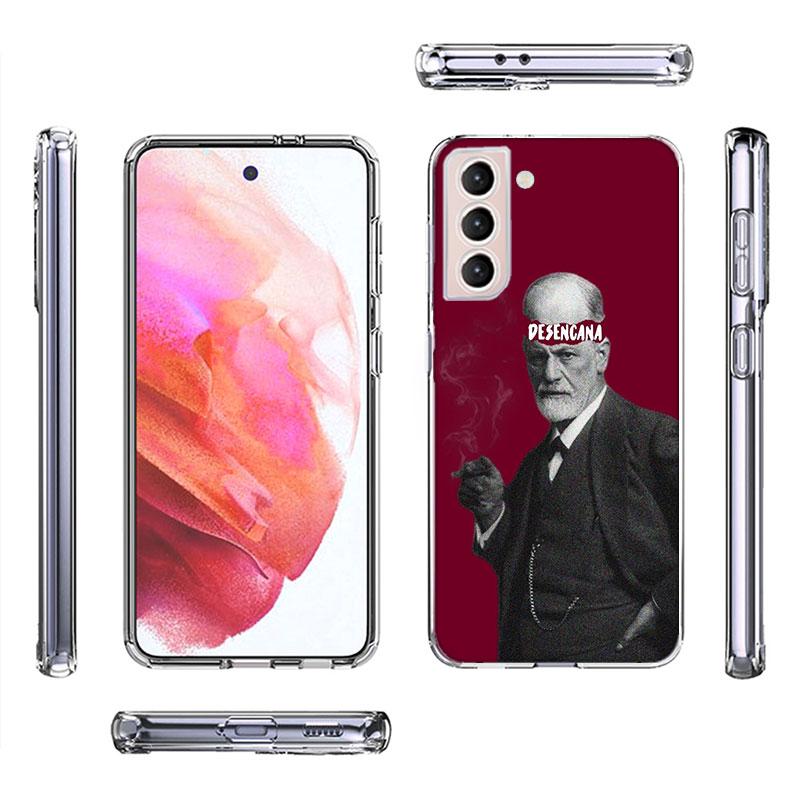 Sigmund Freud Founder of psychoanalysis Phone Case For Samsung A17 A56 A36 A26 A16 A55 A35 A25 A15 A05S Galaxy A71 A51 A41 A31 A