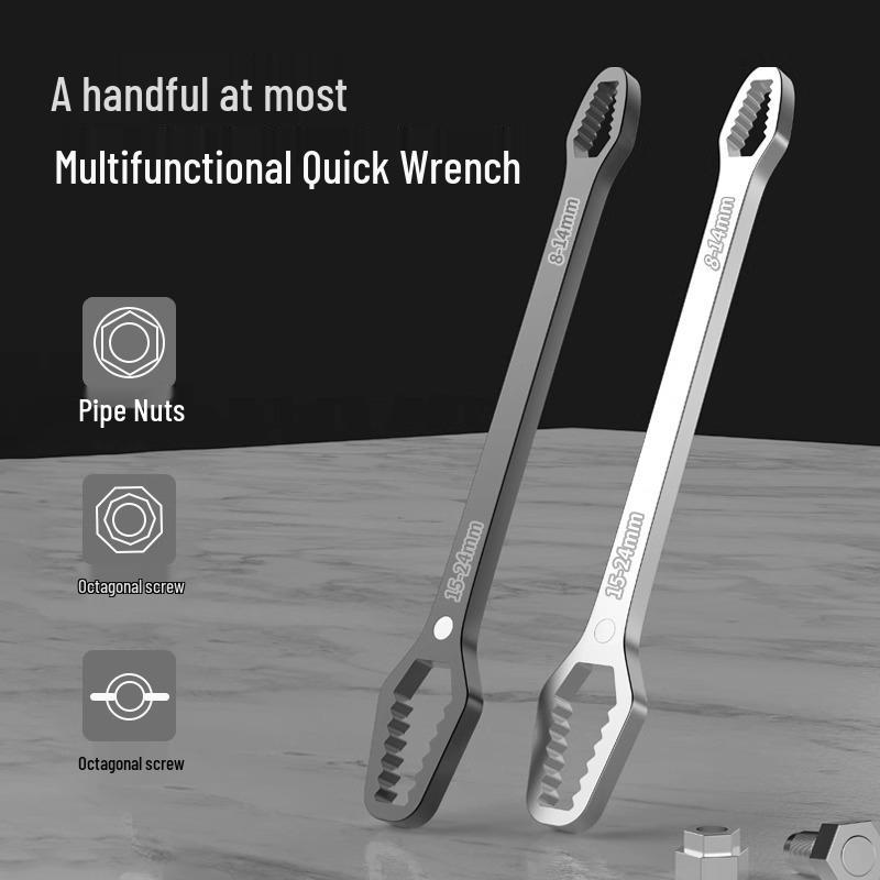 

Эксклюзив для новичков: Многофункциональный набор самозатягивающихся гаечных ключей с двойной головкой в форме цветка сливы