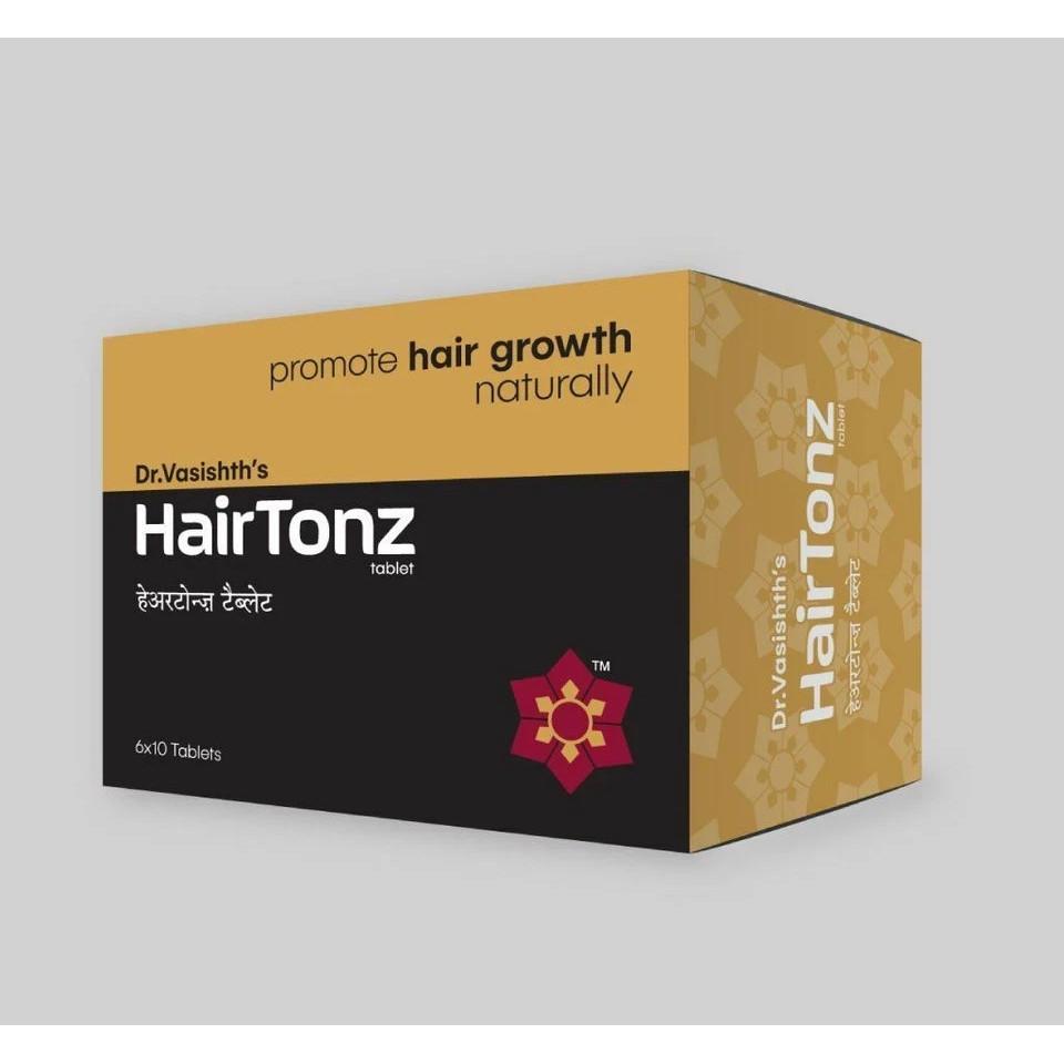 

HAIRTONZ Tablet 60 Ayurvedic By Dr. Vasishth s promotes hair growth naturally