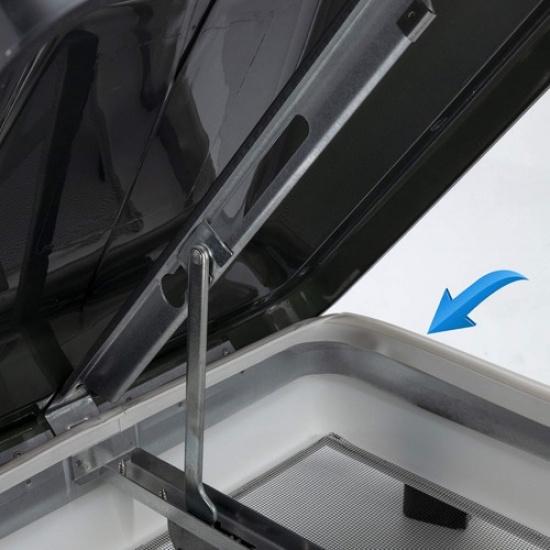 RV Roof Vent Seal White Vinyl | 51" RV Seal Replacement for Roof Vents Made i
