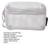 Cosmetic Bag Zipper Design Adjustable Size Large Capacity Mesh See-Through Washable Breathable Travel Makeup Organizer Storage Pouch