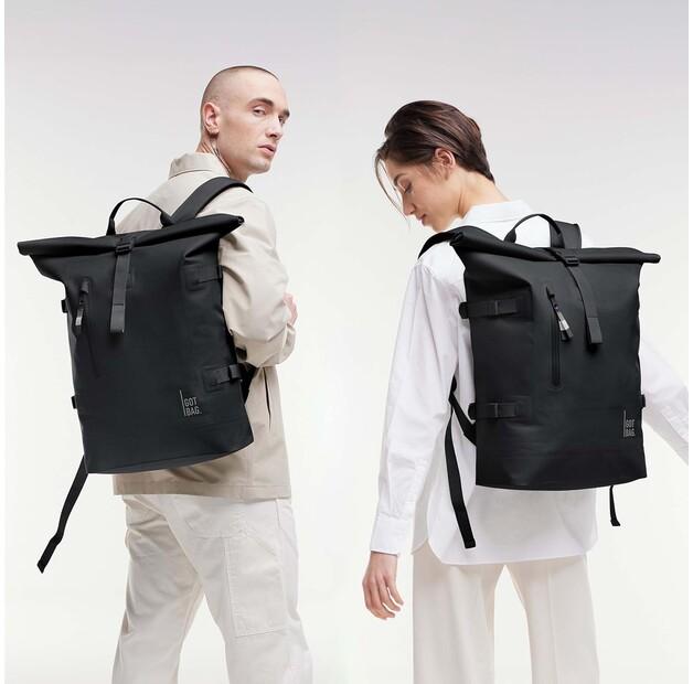 Backpack GOT BAG Rolltop 2.0 Monochrome Black
