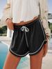 Women's Drawstring Elastic Waist Lounge Shorts Casual Beach Workout Shorts