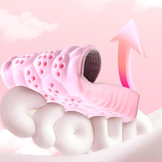 1 Pair 4D Cloud Height Increase Insoles for Men Women Heel Lift Cushion Inserts Soft Memory Foam Height Booster Insoles