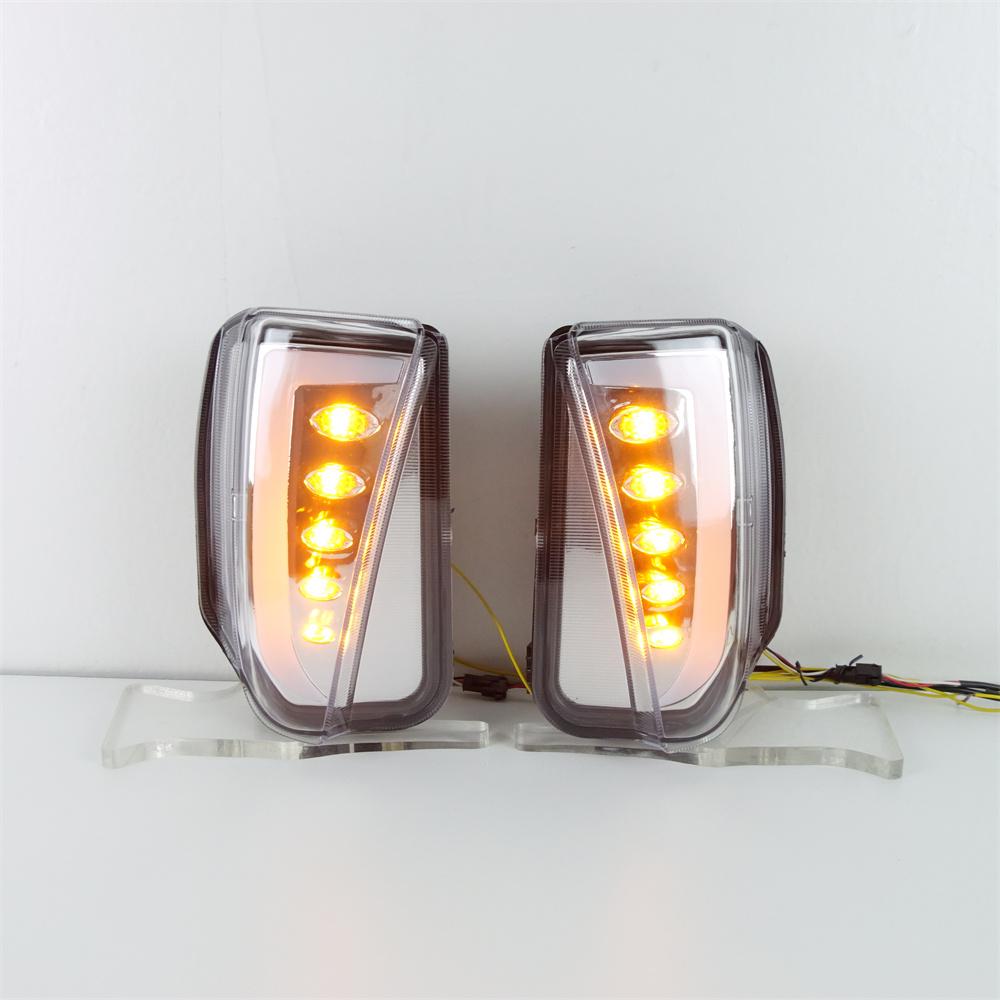 LED Turn Signal Light Daytime Running For Toyota Prius 2012-2015