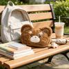 Cartoon Bear Plush Bear Pencil Case Fluffy Plush Pen Bag Pen Box Plush Pencil Case  Office