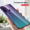 Mirror Gradient Tempered Glass Case For Xiaomi 11 Redmi Note 8 8T 7 6Pro 7A Note 10 Pro Protective Glass Cover For Redmi Note 9 Pro