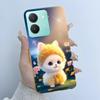 For Vivo Y27s Case Vivo Y36 Russian Cover Beautiful Butterfly Flower Girls Design Bumper Shell For Vivo V2247 V2322 Back Housing