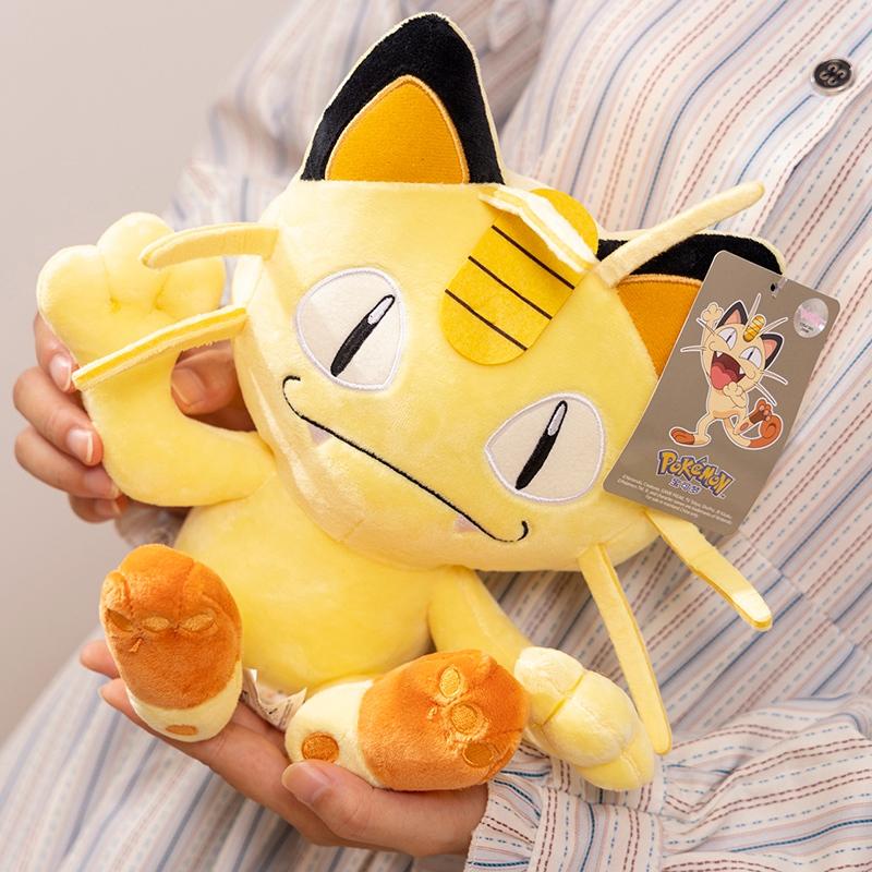 Genuine Pokemon Pikachu Stuffed Doll Cute Cartoon Anime Series Gengar Eevee Stuffed Doll Kawaii Toys Hobbies Kids Birthday Gift