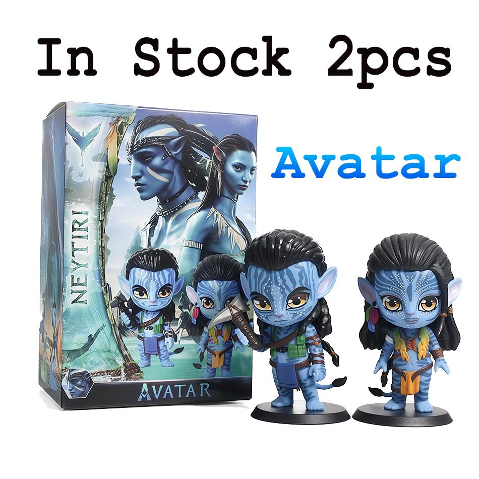 Avatar Actionfigur Jake Sully Neytiri Filmfiguren The Way Water Figur Heimdeko Modellsammlung Spielzeug PVC von Beweglicher Gelenkiger Maßstab