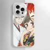 Anime K-Kamisama Kiss Handyhülle Für iPhone 16 15 14 13 12 11 Pro Max Weiß Ultraleicht Laser Metallisch Aurora Funda