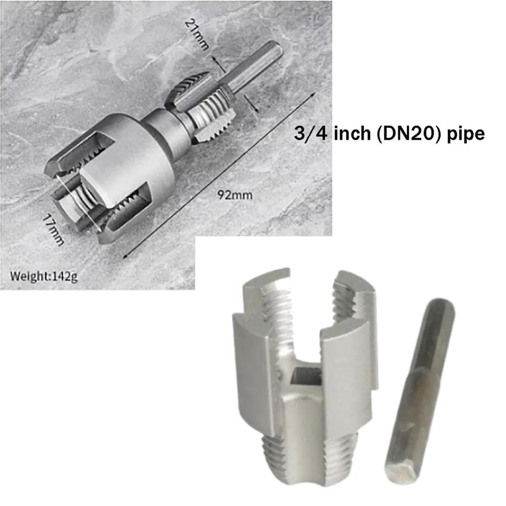 

1-3 шт. Интегрированный инструмент для нарезания резьбы на трубах с внутренней и внешней резьбой для труб PPR 1/2 дюйма 3/4 дюйма с метчиками и плашками для нарезания резьбы