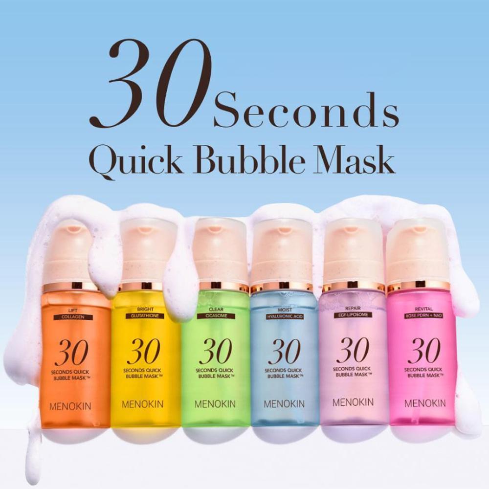 [MENOKIN] 30 Seconds Quick Bubble Mask #REVITAL 95ml