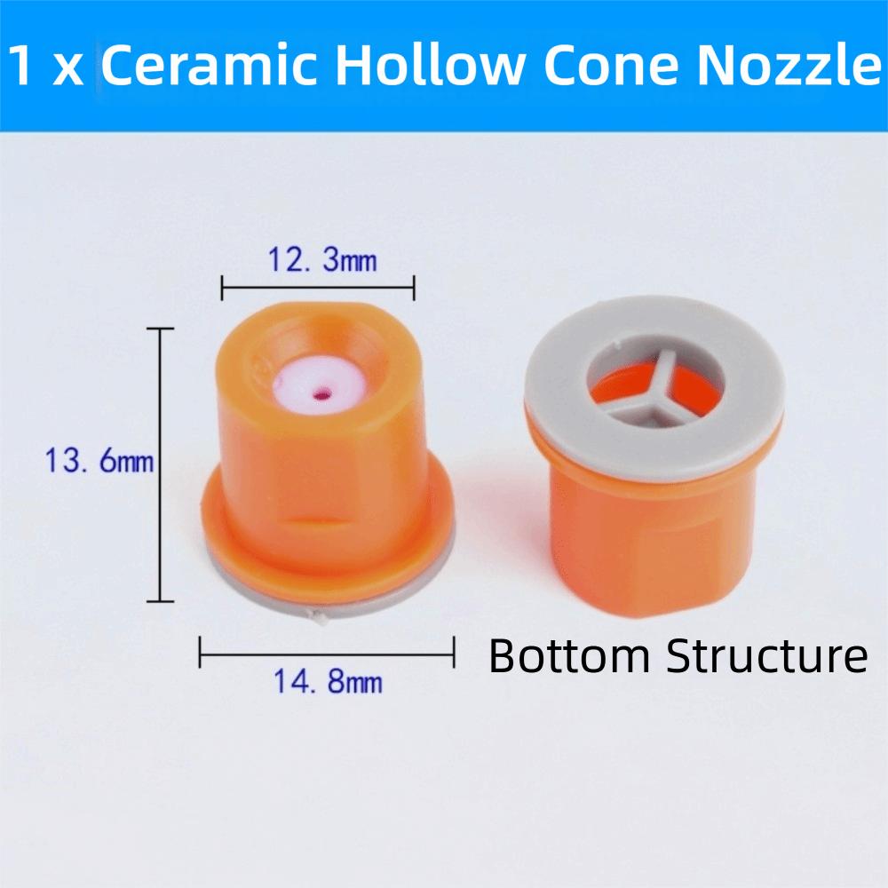 80 Degree Agricultural Sprayer Nozzle Ceramic Core High Pressure Nozzle  Agricultural Spraying