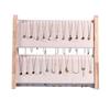 Practical Sturdy Solid Wood Necklace Bracelet Holder Vertical Jewelry Storage Rack for Artistics Craft Supplies