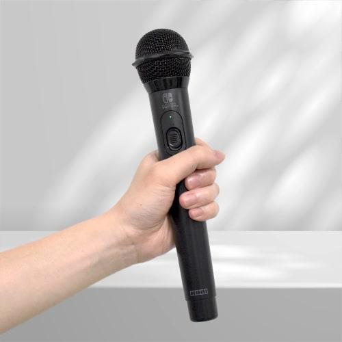 Hori [Nintendo licensed product] Wireless karaoke microphone for Nintendo Switch [Karaoke JOYSOUND compatible]