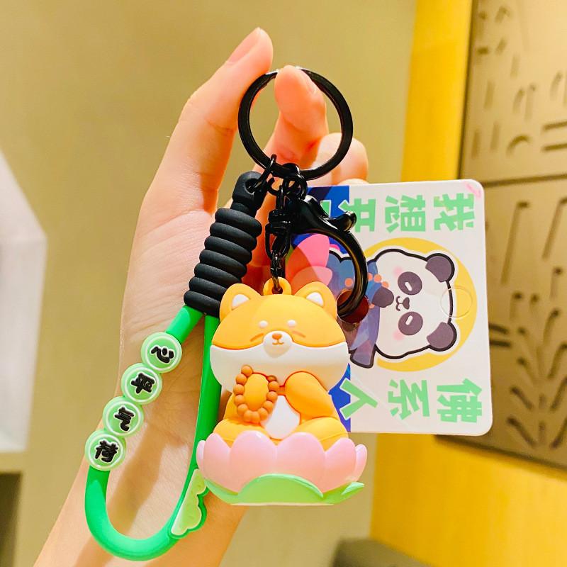 

Keychain Playful Panda With Radiant Light Adorable Accessory For Festive Celebrations Cat Light
