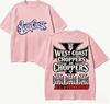 West Coast Choppers Gift T-shirt Men Women Harajuku Oversized Unisex Short Sleeve Streetwear high quality Couples hot product Comfortable