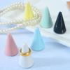 Tray Ceramic Stand For Rings Jewelry Display Stand Jewelry Packaging Ring Holder Ring Display Rack