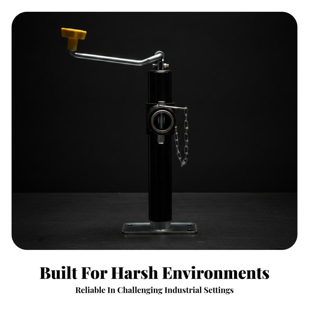 Manual Trailer Jack Heavy-Duty Crank Handle Sturdy for Farm Equipment