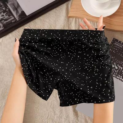 Men Boxer Underwear Elastic High Waist Floral Print Shorts Briefs Loose Fit Breathable Panties Daily Wear